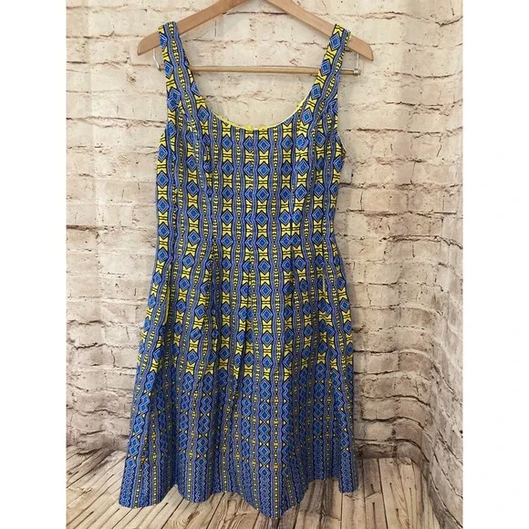 emerald green dress a line 90s Boho Red & Brown Batik Print Midi Sundress